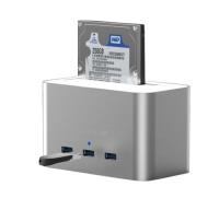 CODEGEN 2.5/3.5 SATA HDD SSD USB3.0 3 PORT USB HUB DOCK STAND (CDG-DOC-303) - 1